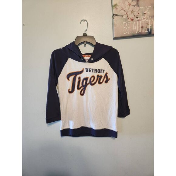 Victoria's Secret PINK MLB Collection Hoodie Sweatshirt Top Detroit Tigers M - Picture 1 of 5